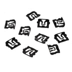 2 x Car Clip Stainless Steel Auto Fasteners Clips Interior Accessories