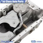 Aluminum Engine Oil Pan Sump for Volvo S60 V70 S80 (2003–2009) 2.3L 2.4L 2.5L