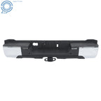 Rear Step Bumper Assembly for Toyota Tundra (2022–2024) Chrome with Tow Hitch