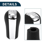 6 Speed Manual Gear Shift Knob for Toyota Corolla (1992–2013) Faux Leather Black