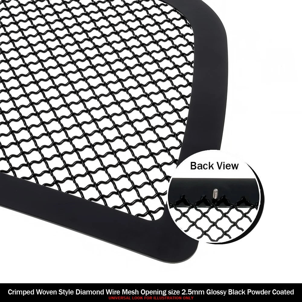Stainless Black Mesh Grille Insert for Tesla Model 3 (2017-2026)