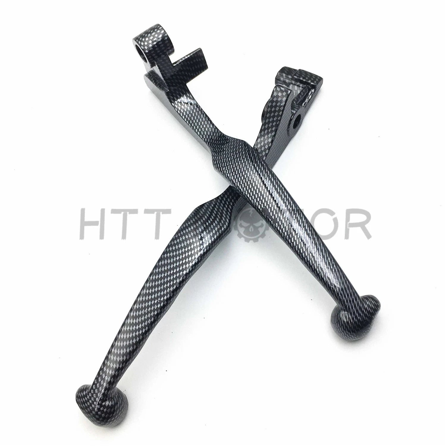 Skull Carbon Levers for Suzuki Intruder Volusia Marauder 800 Boulevard C50 M50