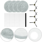 Side Brush Filter Mop Pads for LEFANT M3 Robot Vacuum Cleaner