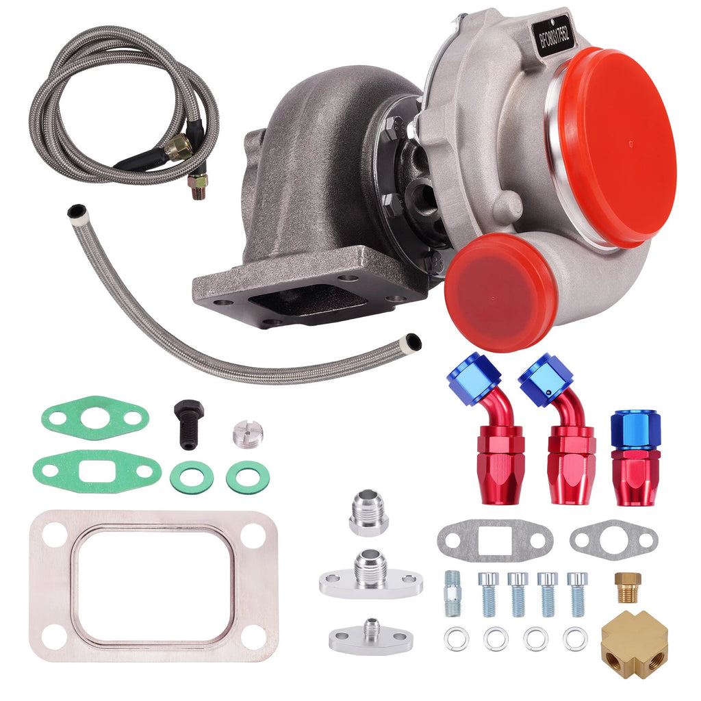 GT3076R Turbo Charger for Make Model (YYYY–YYYY) + Oil Line Kit