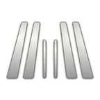 Chrome Pillar Covers 6pc Replacement for Hyundai Sonata (2006–2009)