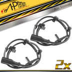 2X Front ABS Wheel Speed Sensors for Ford Fiesta (2011)