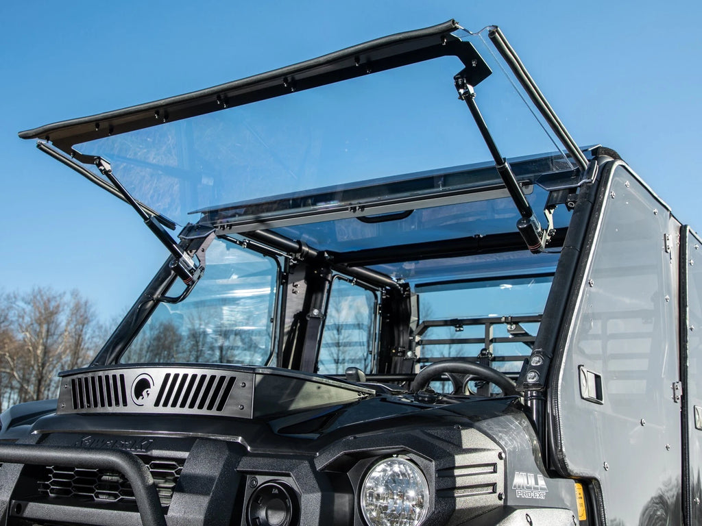 Power Flip Windshield for Kawasaki Mule Pro (2015–2023)