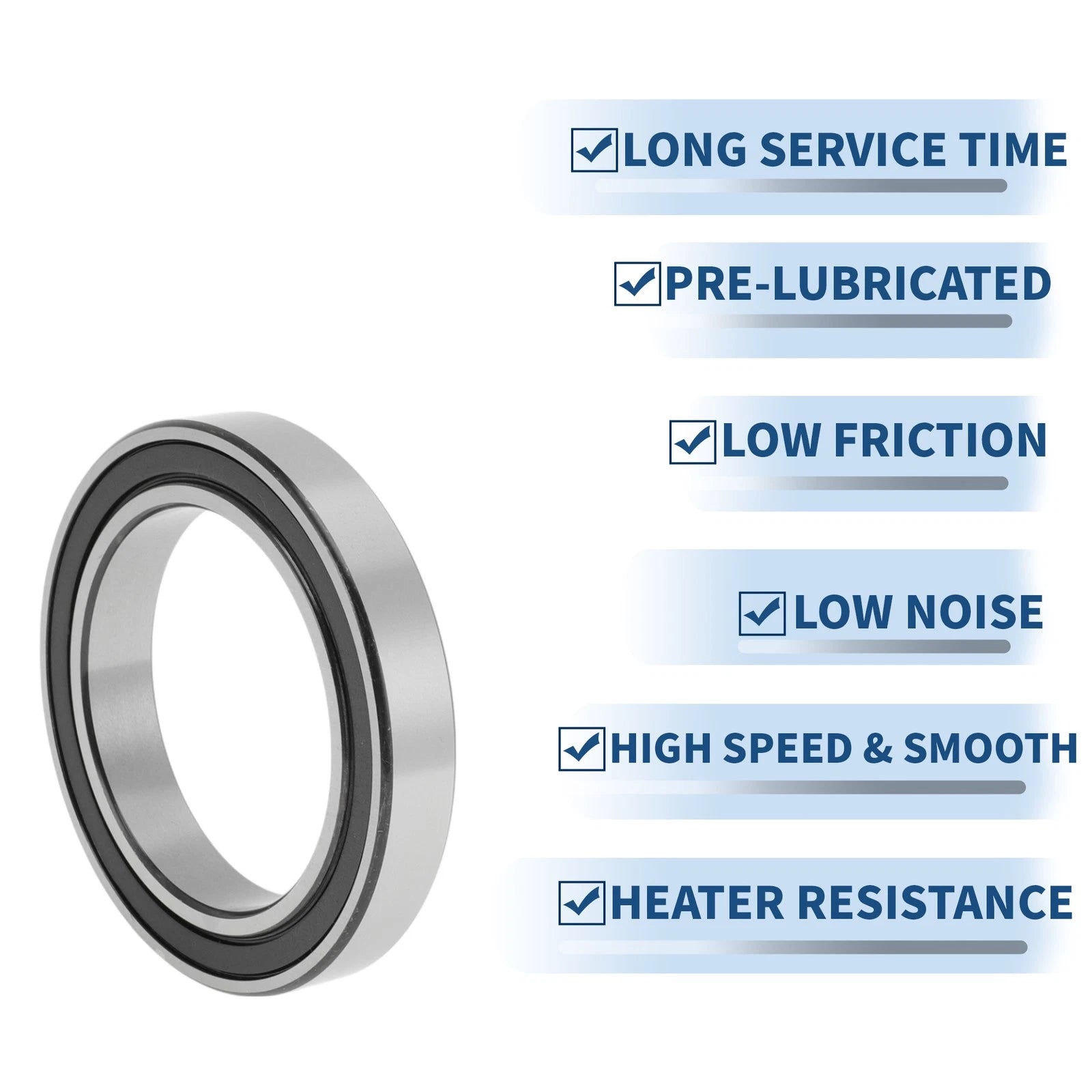 Deep Groove Ball Bearings 70x100x16mm for Scooter Skateboard (6914DDU)