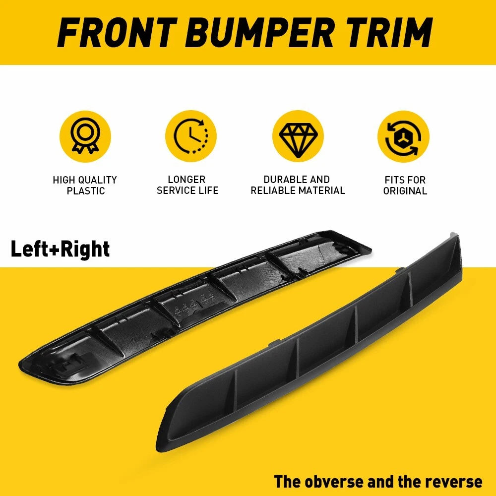 2Pcs Rear Bumper Extension Trim for Toyota Camry (2018â2021)