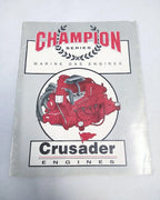 Crusader Engines Manual for Crusader Marine Gas Engines (22822)