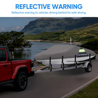 V-Hull Boat Cover for 20-22 ft Speedboat (Heavy Duty, Waterproof, Trailerable)