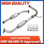 2X Catalytic Converters for Toyota Tundra (2005–2006) 4.7L Steel