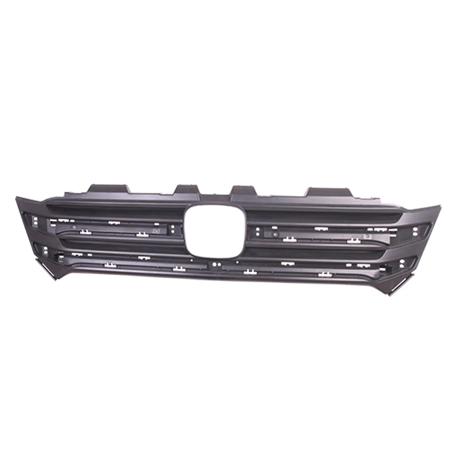 Replacement Plastic Front Grille w/Emblem Hole for 2016-2018 Honda Pilot