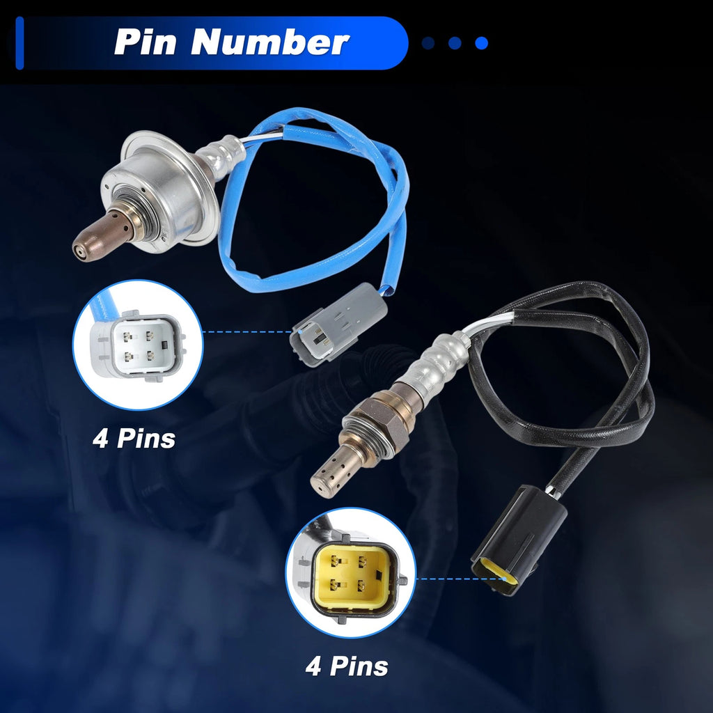 2X Oxygen Sensor for Nissan Sentra 2.0L L4 (2010–2012) 2349052
