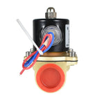 Electric Solenoid Valve for Water Air Gas (AC 110V 120V, 1" NPT)