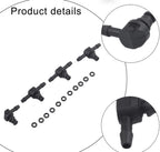 Set of 4 Connector T & L Pipe for Diesel Injector Applications
