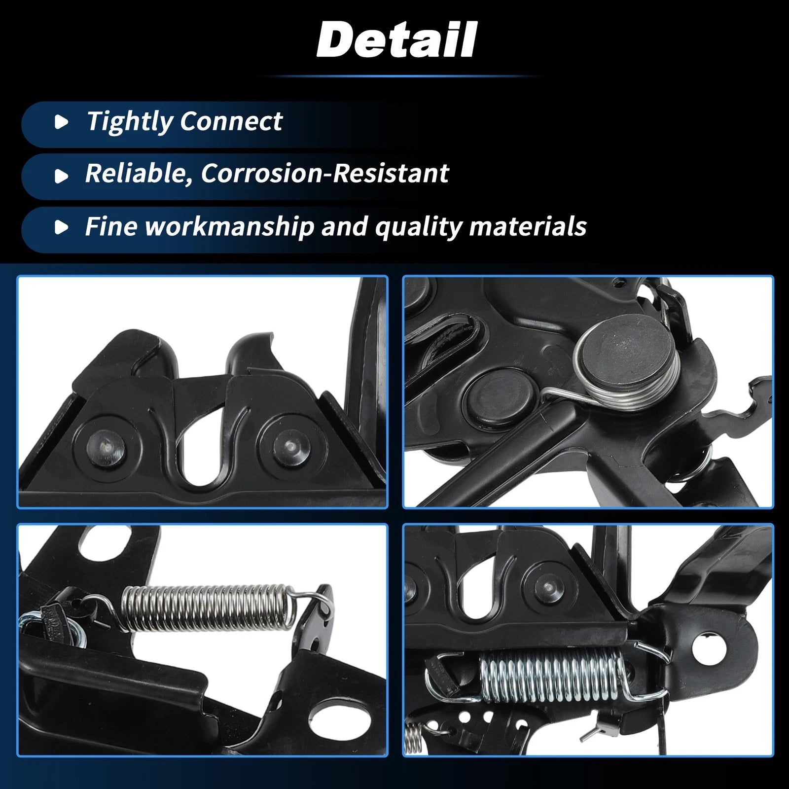 Engine Hood Latch Assembly for Toyota RAV4 (2001–2005) 5351042060