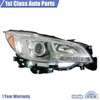 Set of 2 Chrome Halogen Headlights for Subaru Legacy Outback (2015–2017)