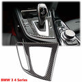 Carbon Fiber Interior Gear Shift Panel Cover Trim for BMW 3 Series (F30)