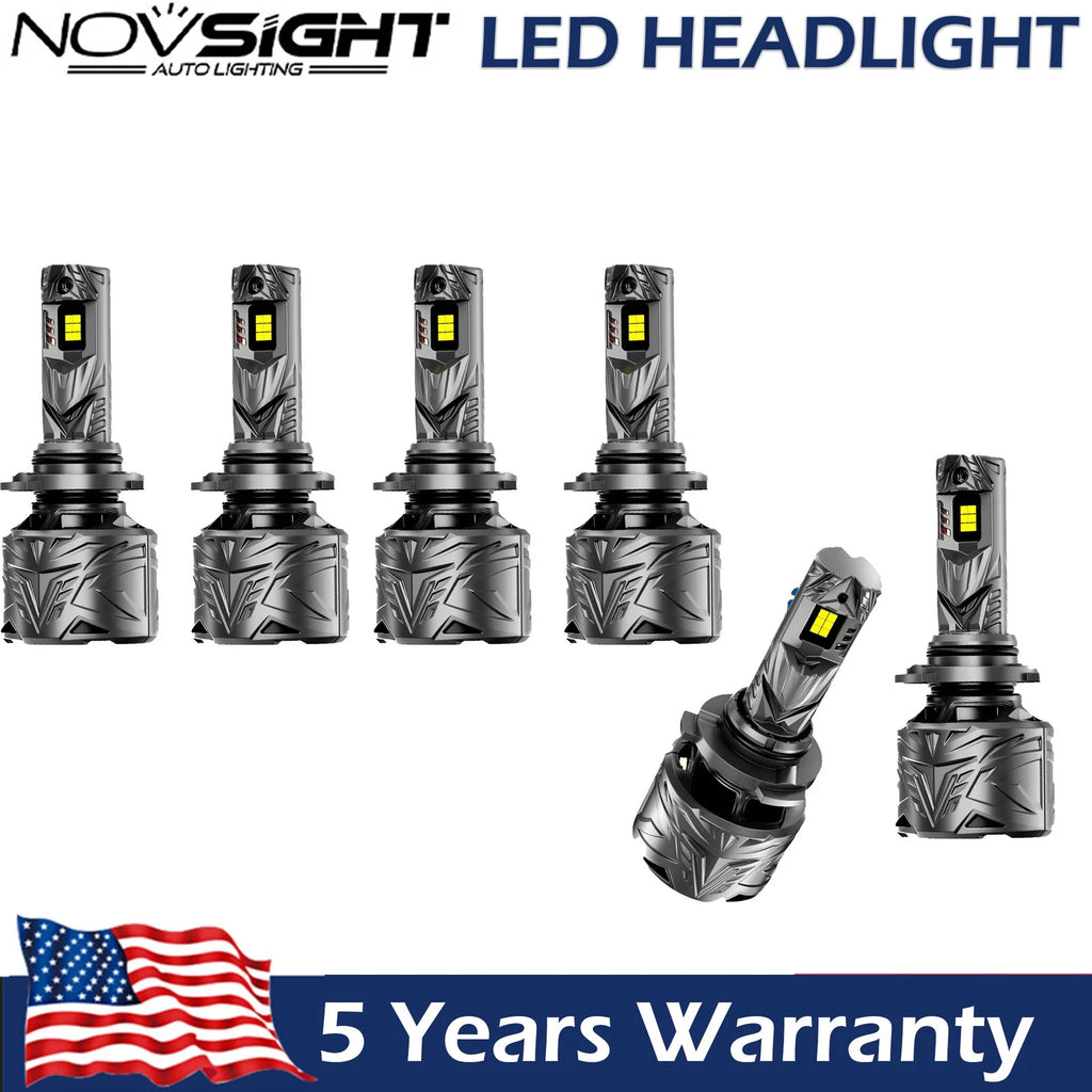 9005 9006 Combo LED Headlight Fog Light Kit for