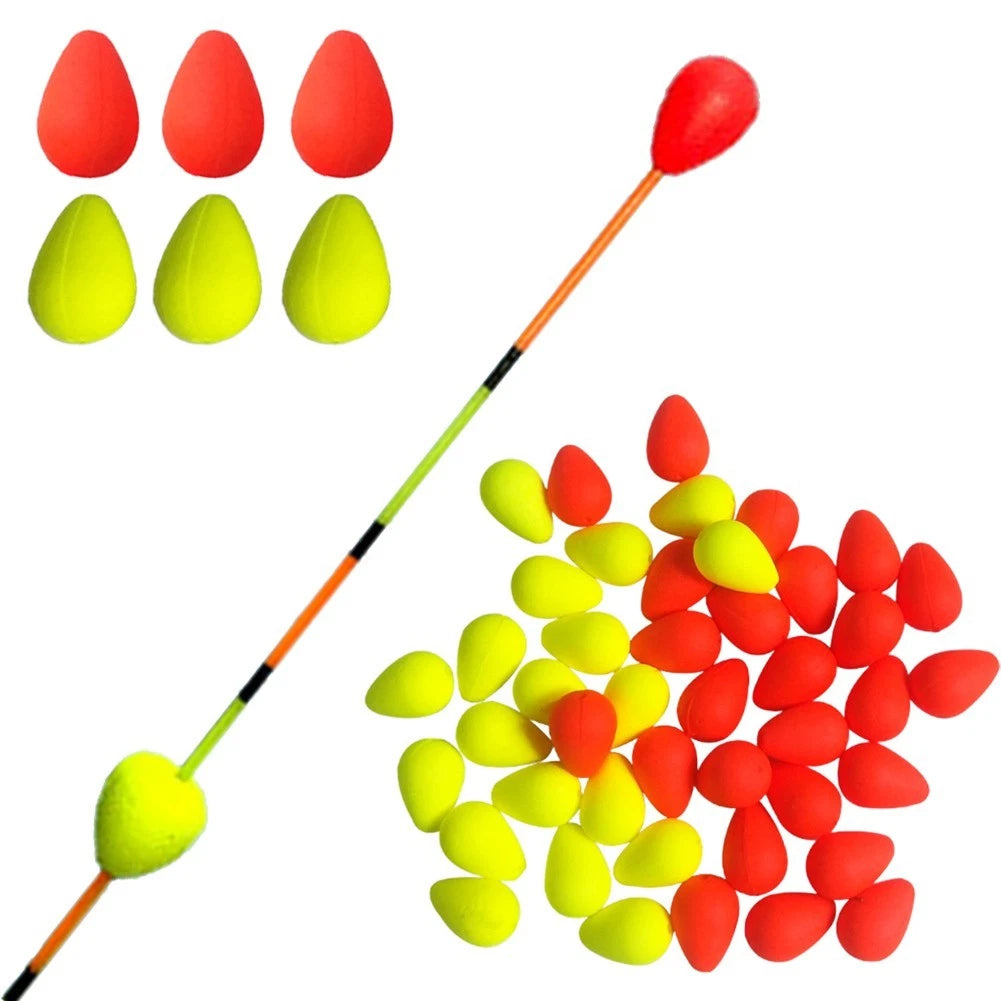 Float Tip Tail Fishing Floats Set of 10 - Luminous Beads