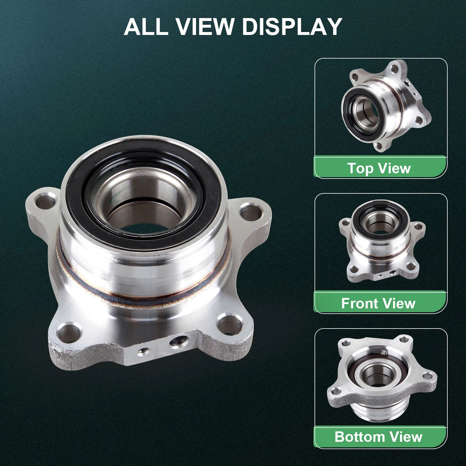 Set of 2 Rear Wheel Bearing Hub Assembly for Toyota 4Runner Lexus GX46 FJ Cruiser (2007–2013)
