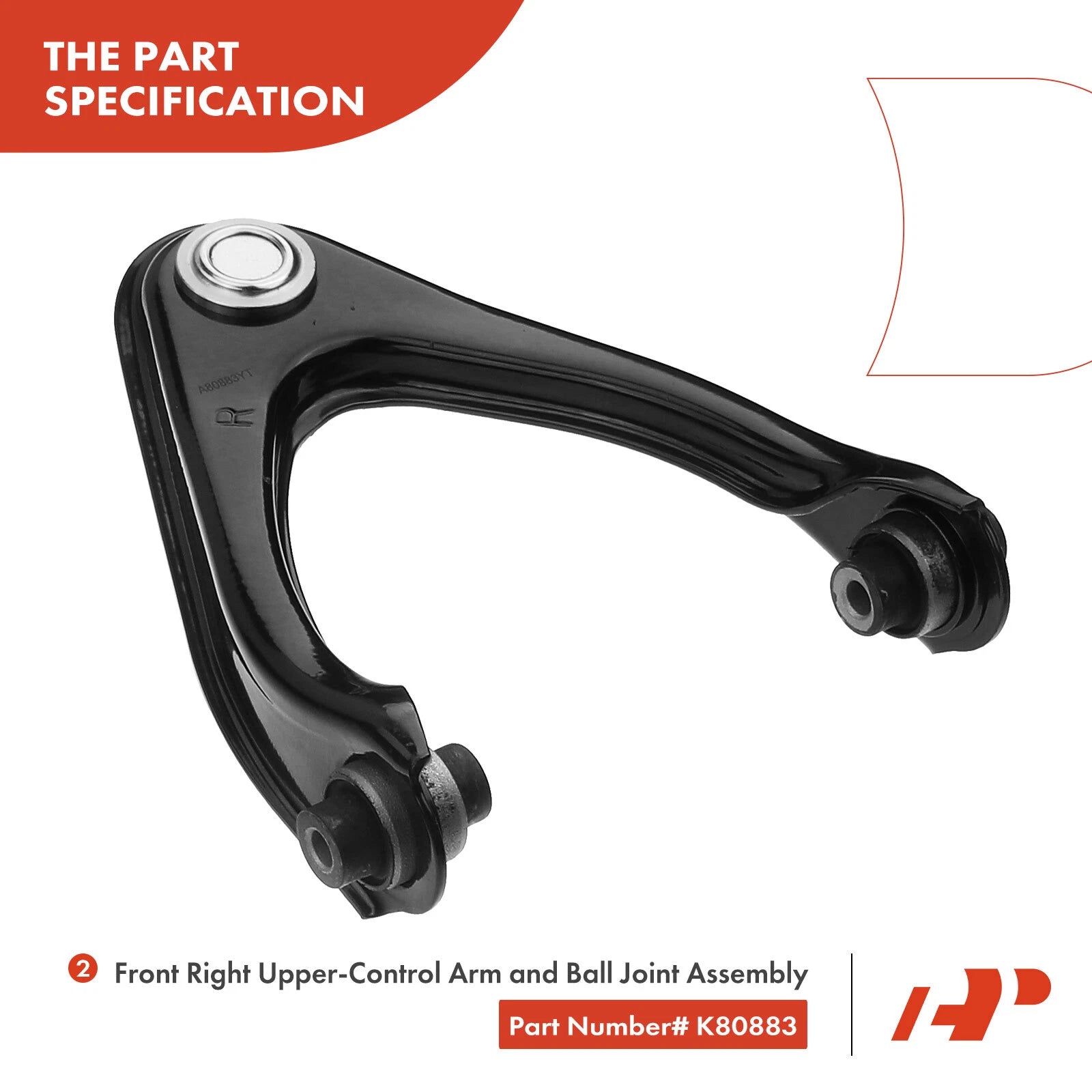 10x Front Upper Control Arm & Sway Bar Link for Honda CR-V (1997-2001)