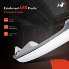 Chrome Exterior Door Handle for Subaru Legacy, Impreza (2015–2019)