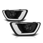 Fog Lights Set for Chevy Colorado (2015–2019) - Smoked Lens, Switch, Bezel