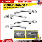 Set of 4 Chrome Exterior Door Handles for Hyundai Tucson (2016–2021)