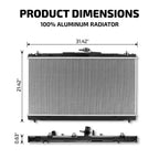 Radiator for Toyota Avalon (2013–2018) & Lexus ES300h, ES350 (2013–2018)