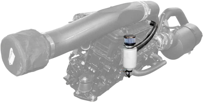 RIVA Oil Catch Can Engine Breather Kit for SeaDoo GTR GTX RXP RXT (2008–2023)