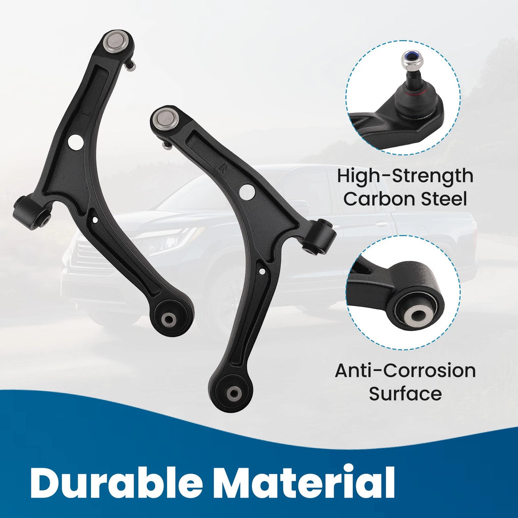 Front Lower Control Arms Sway Bar Links Kit for Honda Ridgeline (2006-2014)
