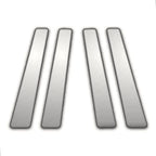 Chrome Pillar Post Covers Set for 2009–2013 Subaru Forester