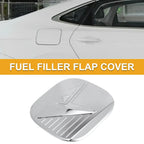 Fuel Tank Door Cap for Hyundai Tucson 2021-2025 Gas Tank Flap Chrome Silver