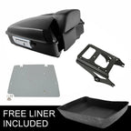 Chopped Trunk Backrest Pad Mount Plate for Harley Touring Road King (2009–2013)