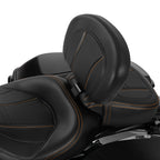Front Driver Backrest Pad for Harley Touring Electra Road Glide (2009–2023)