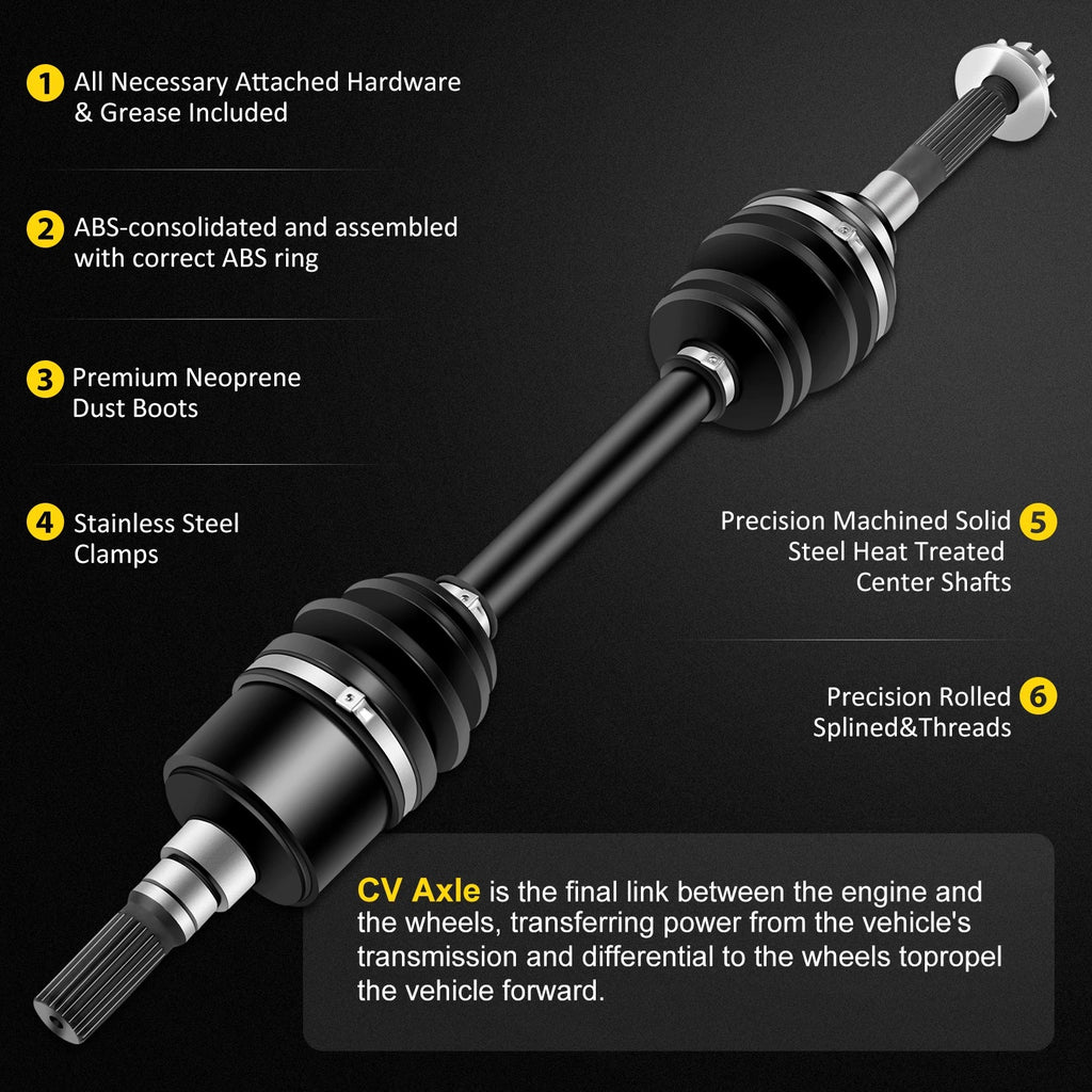 CV Axle Shaft for Kubota RTV900/RTV900XT (2005–2010)