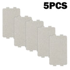 5pcs Mica Plate Cover for Microwave Oven (11.6 x 6.5cm)