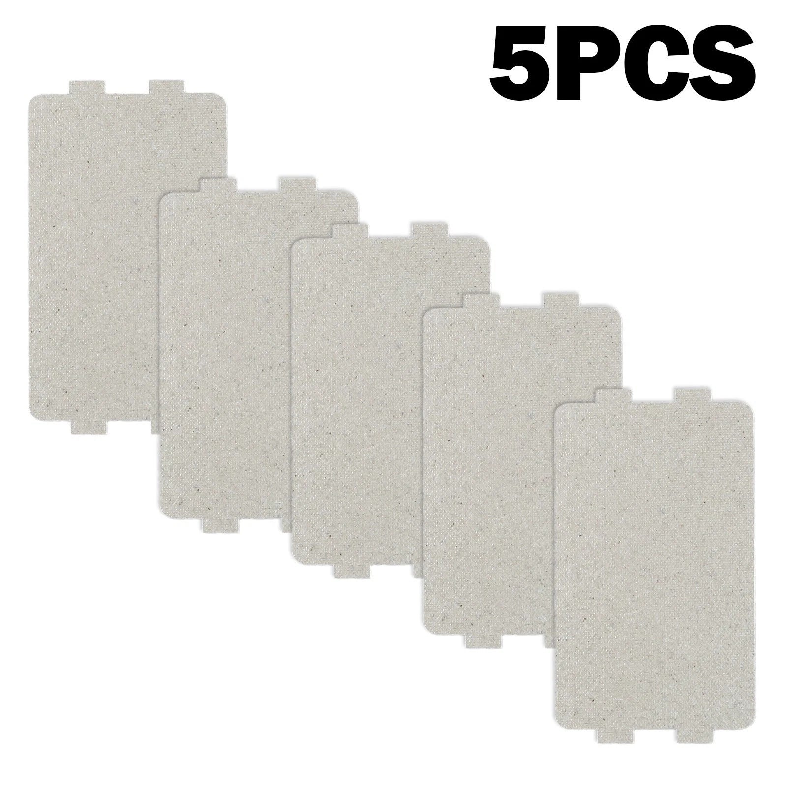 5pcs Mica Plate Cover for Microwave Oven (11.6 x 6.5cm)