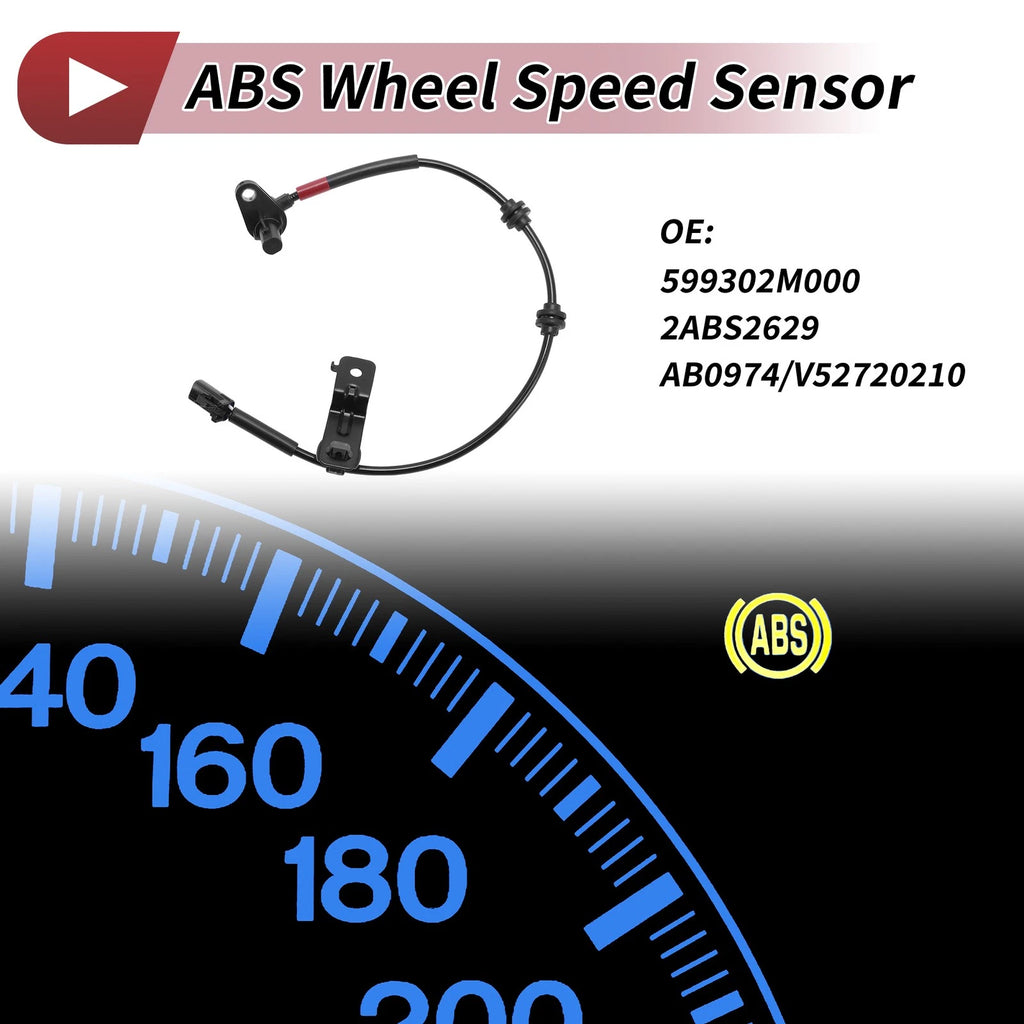 ABS Wheel Speed Sensor No.2 ABS2629 for Hyundai Genesis Coupe (2010–2016)