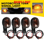 Smoke Turn Signal Indicator Lamps for Buell X1 (1999–2002) Blast (2004–2012) Y0527.K Y0526.K