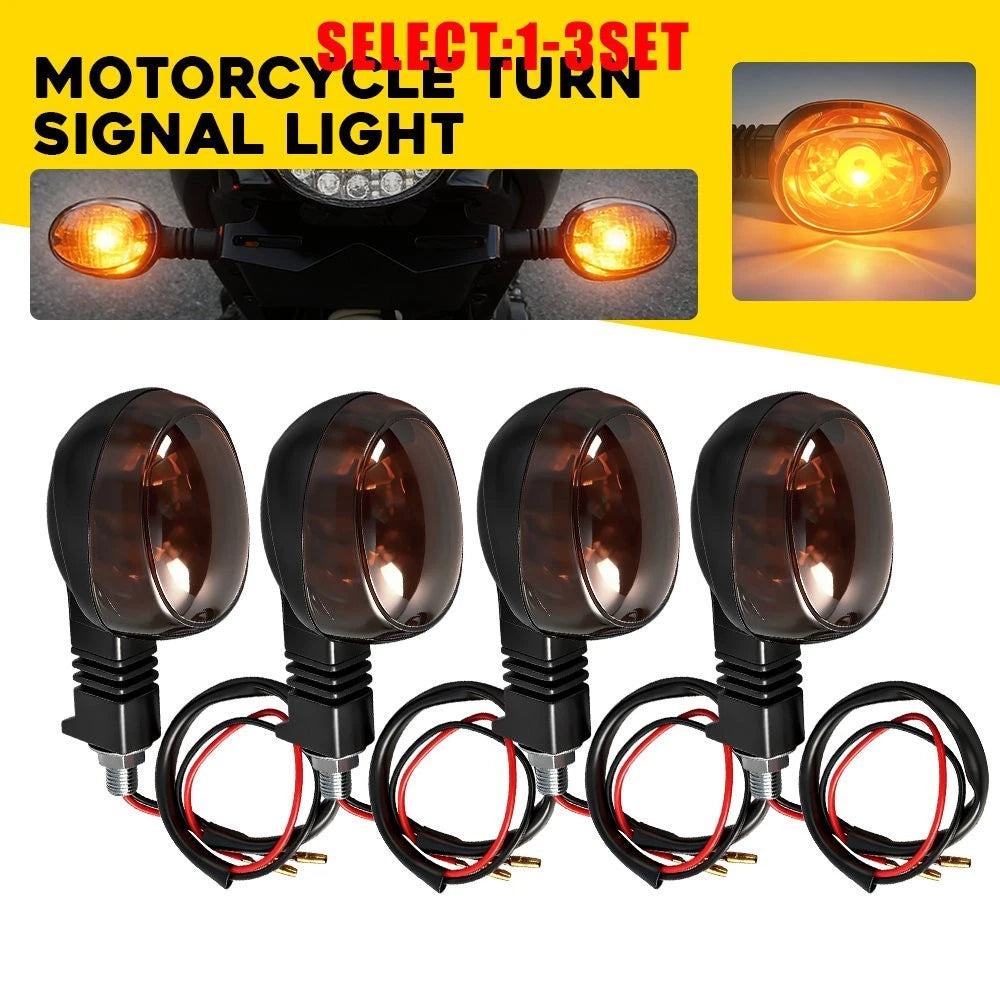 Smoke Turn Signal Indicator Lamps for Buell X1 (1999–2002) Blast (2004–2012) Y0527.K Y0526.K
