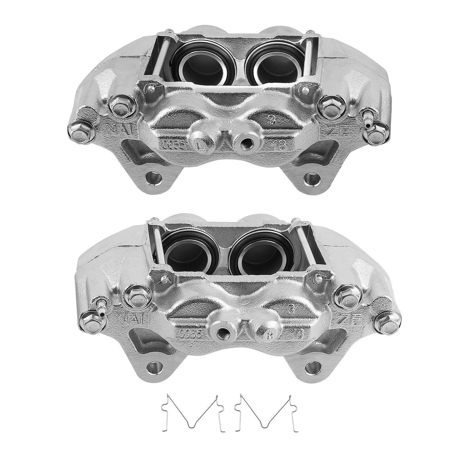 Pair Disc Front Brake Calipers for Toyota Tacoma 4.0L (2005–2015) 19-2984 19-2985