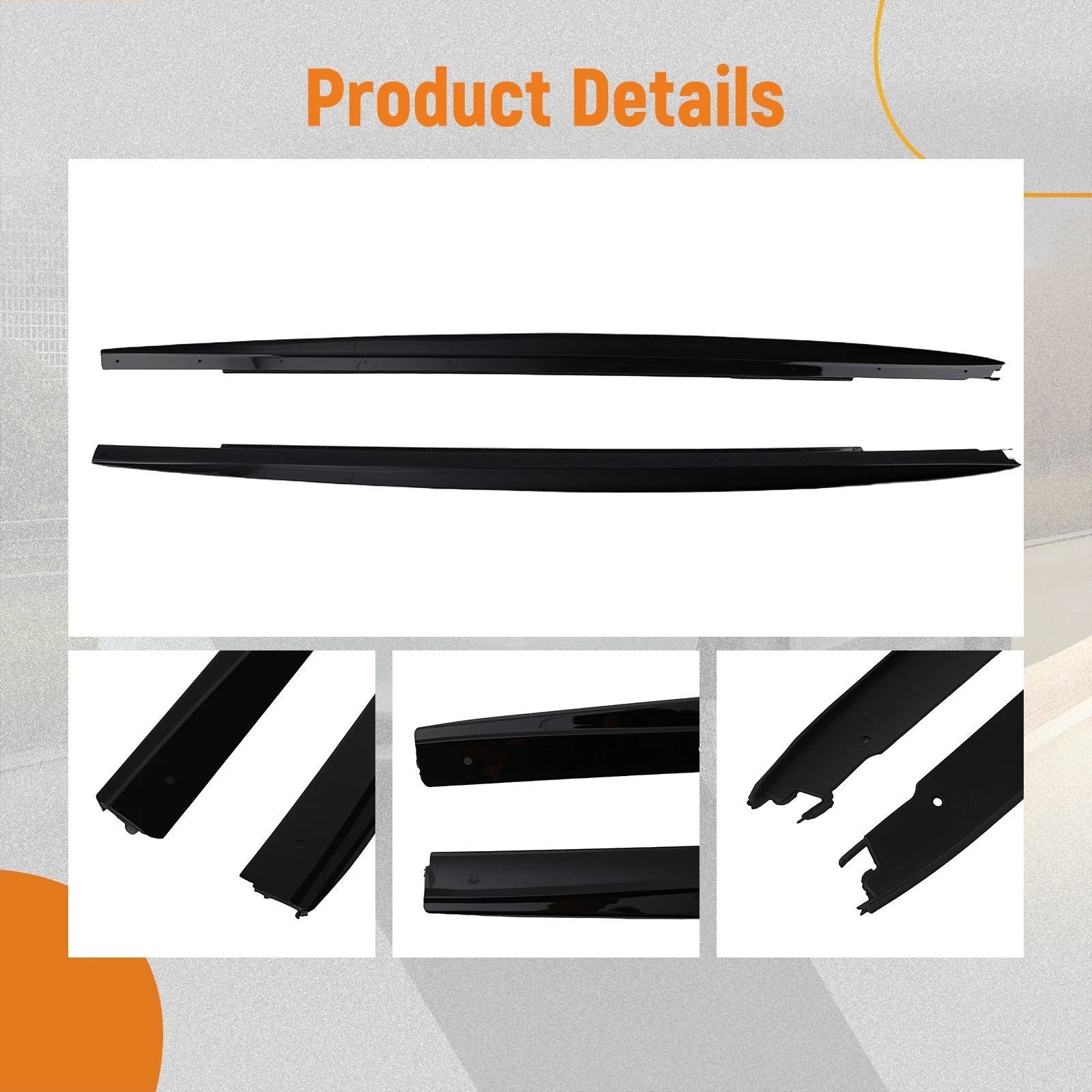 Body Kit Side Skirt Extension for BMW 5 Series G30 G31 (2017–2023) Gloss