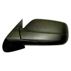 Replacement Black Textured Driver Side Power Door Mirror w/Heat w/o Memory