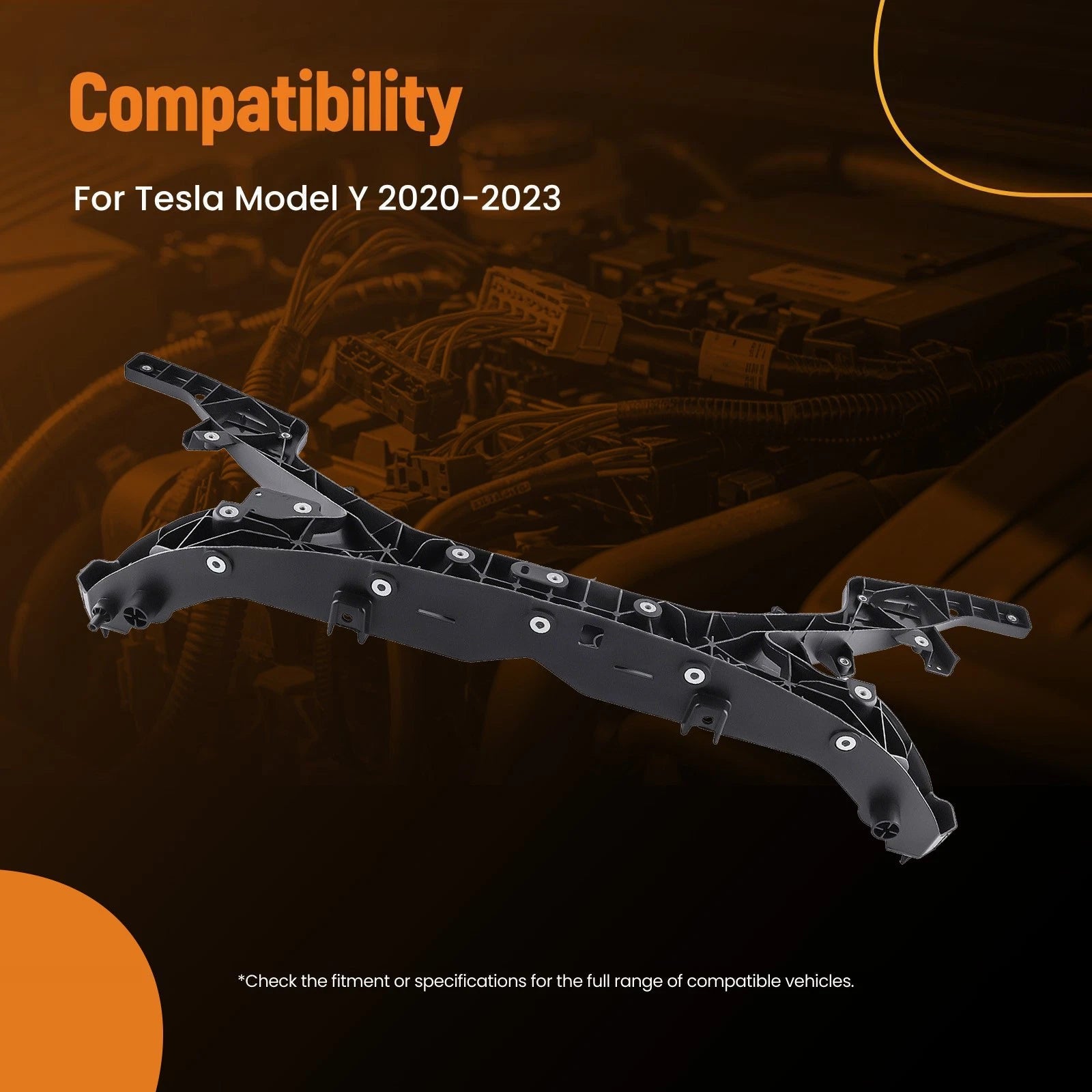 Front End Module Radiator Support Carrier for Tesla Model Y (2020–2023)