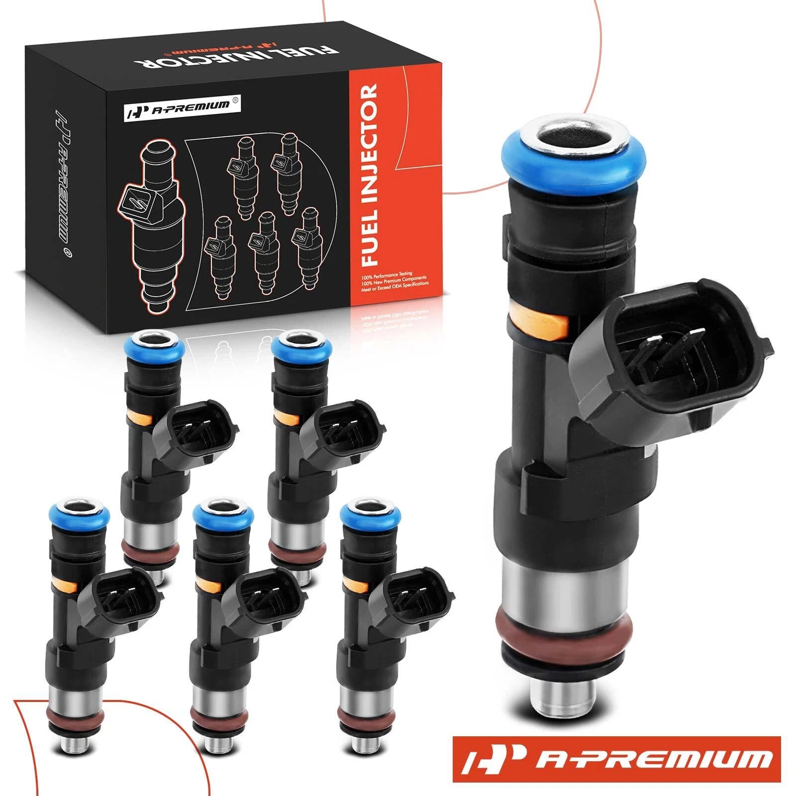 6x Fuel Injectors for Nissan Murano 350Z Infiniti FX35 G35 M35 V6 3.5L