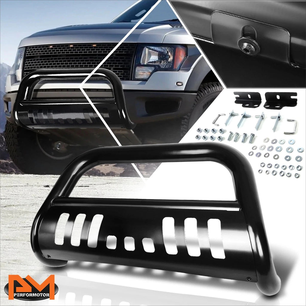 3" Carbon Steel Bull Bar Push Guard for Ford F-150/Navigator (2004–2024)