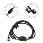 Fuel Line 6x11mm Plastic Rubber for Boats, RVs, Tractors (6Y1 24306 00)